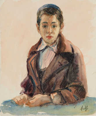 Могилевский Александр Павлович. Портрет еврейского мальчика